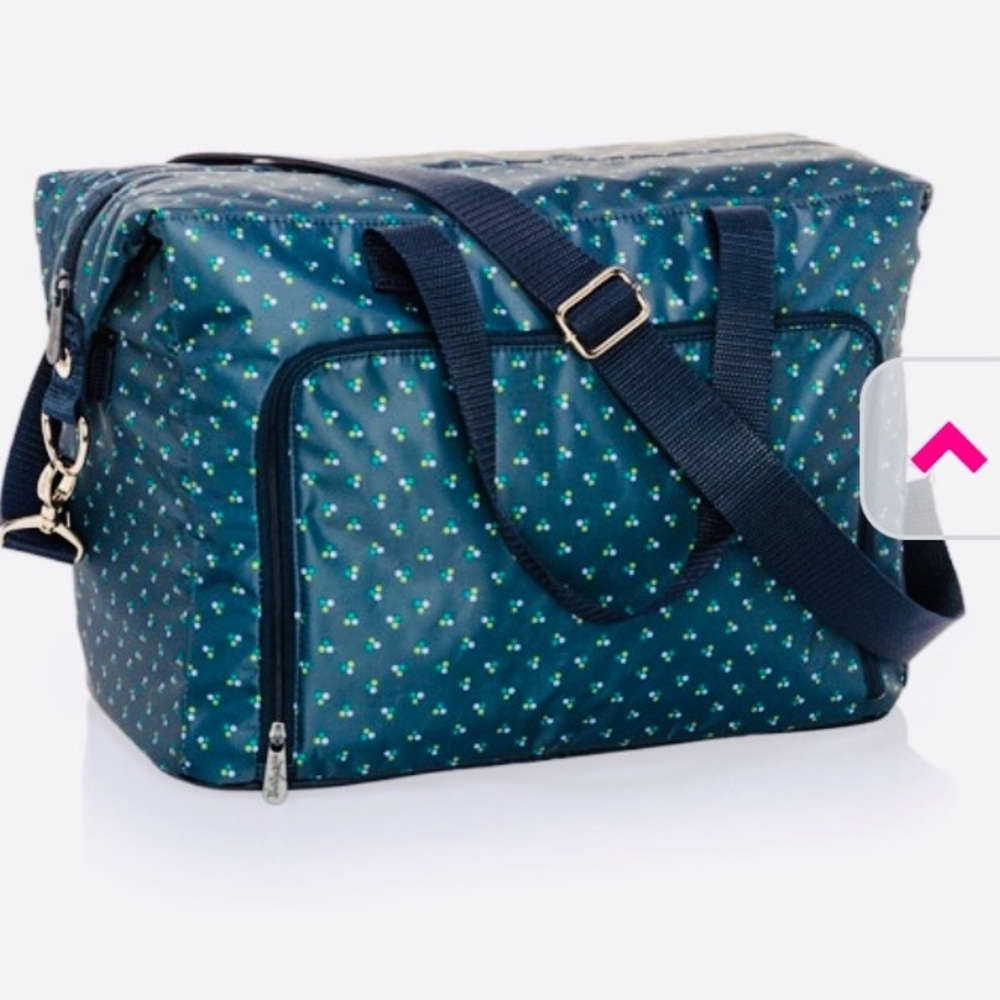 Thirty-One Blue Floral Women's Bag